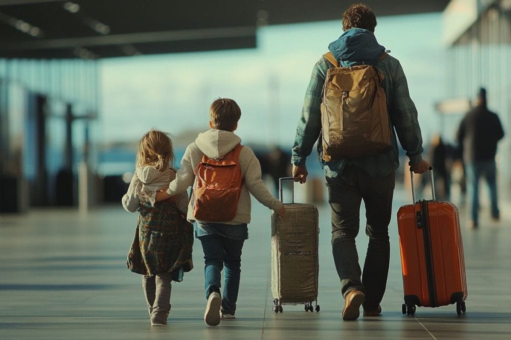 a family of three moving to the country with a Straight to Residence Visa NZ